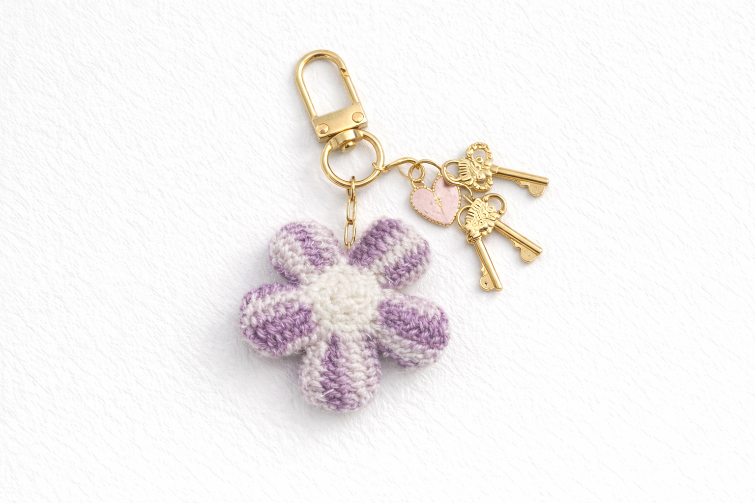 Porte clé "Fleur"