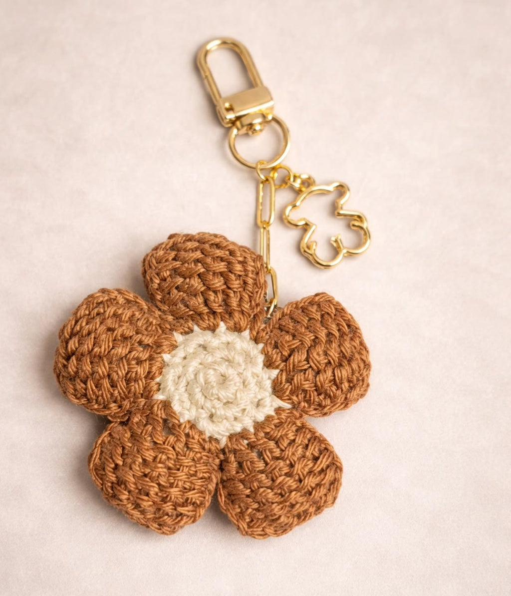 Porte clé "Fleur"